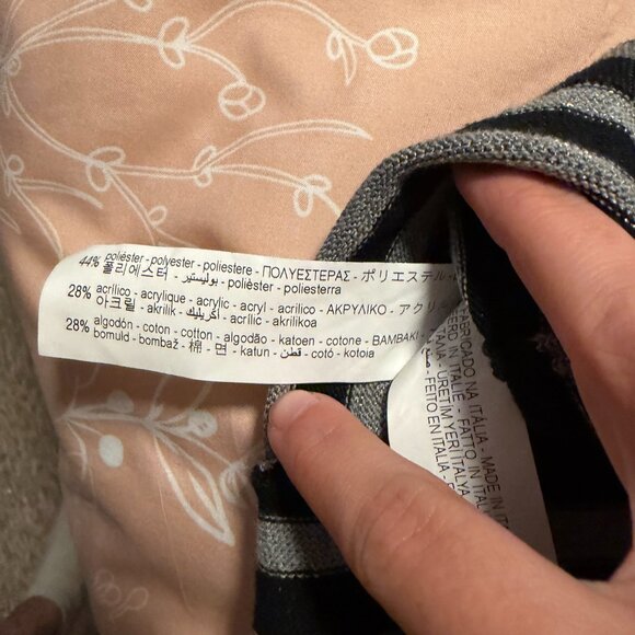 ZARA - Long Sleeveless Striped Tunic Tank Top Medium - Picture 6 of 6